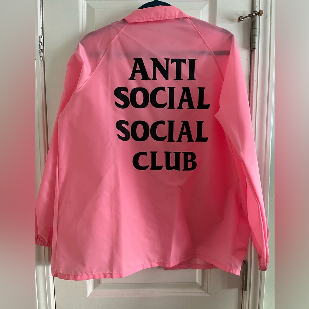 Anti Social Social Club vinyl jacket